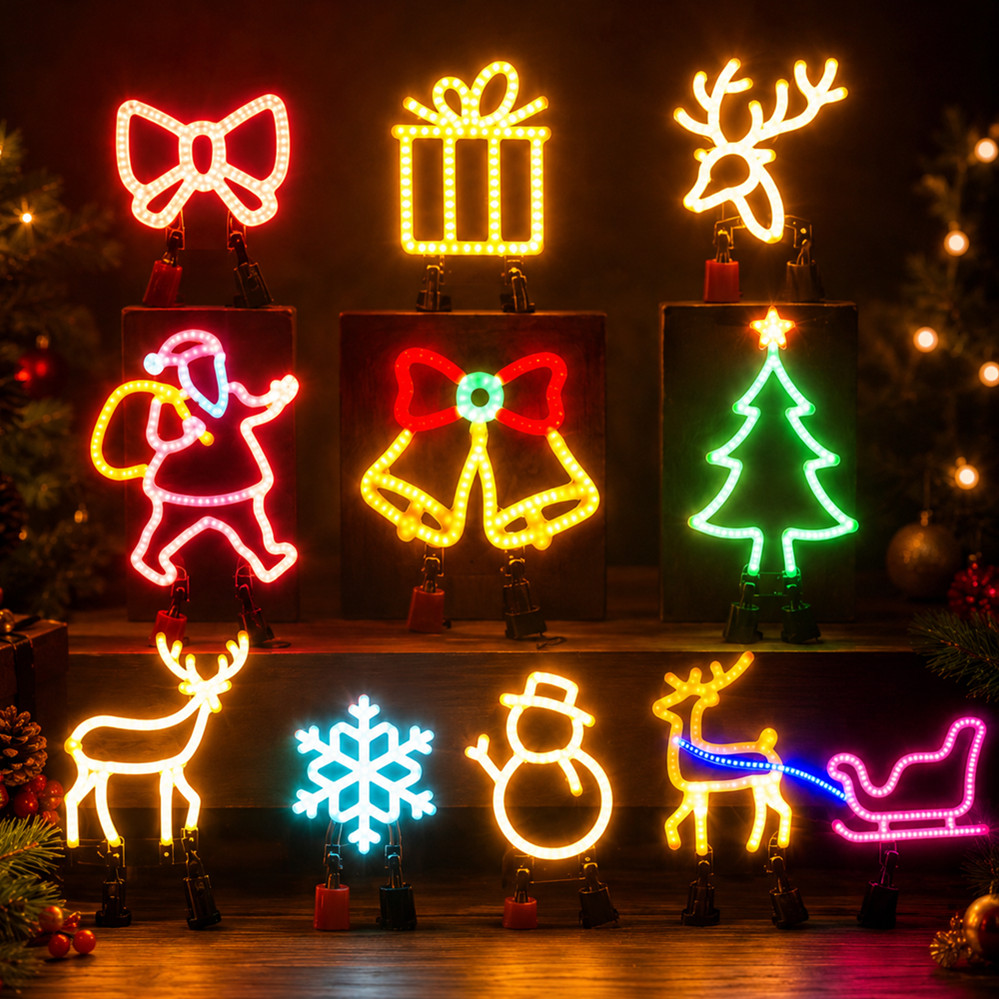 Christmas Decoration LED Neon  - Lighting Christmas Decor ulasan dan harga